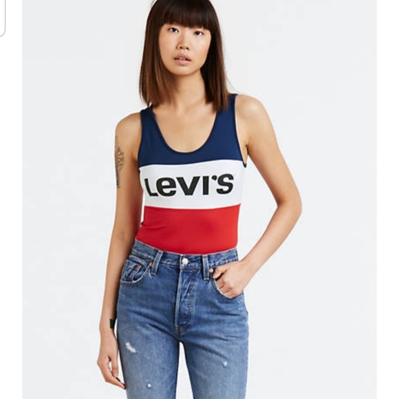 Levi's Tops - Levi's Colorblock bodysuit